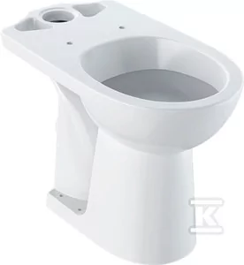 Miska stojąca WC Selnova Comfort do spłuczki nasadzanej, lejowa, B36 cm, H46 cm, T67 cm, podwyższona, odpływ poziomy, dla niepełnosprawnych - Miski WC - miniaturka - grafika 1