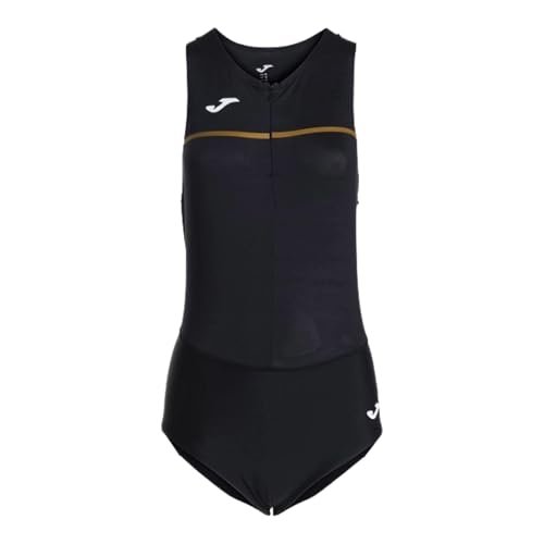 Joma Damska koszulka do biegania, S-XL, oddychający kombinezon sportowy z zamkiem błyskawicznym z przodu, Record III