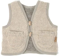 Bielizna ciążowa - Zaffiro - Kamizelka 100% wełna - Baranek 74/80 Beige U - miniaturka - grafika 1