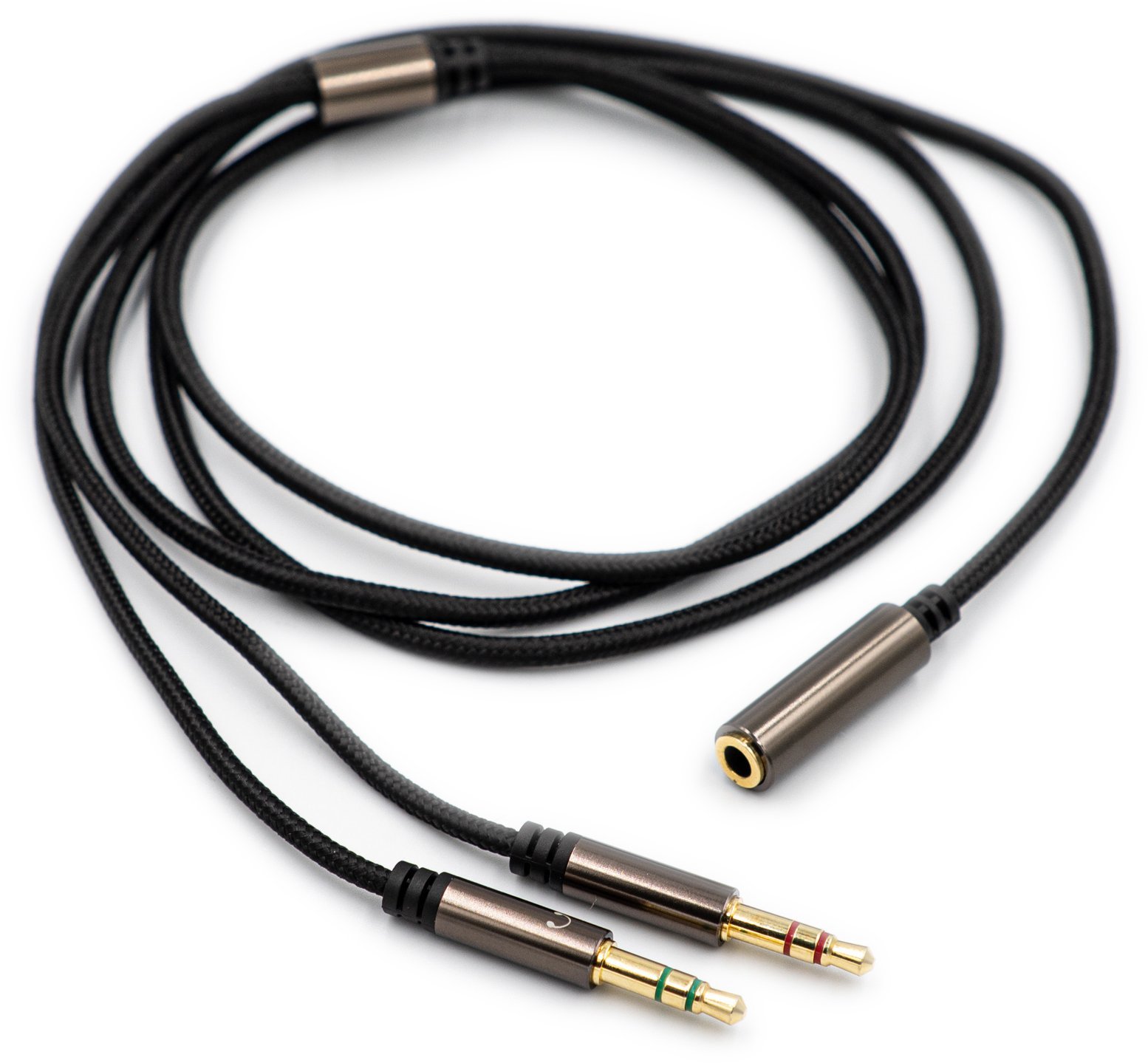 PRZEWÓD KABEL DUAL 120CM 1.2M DO STEELSERIES ARCTIS 1 3 5 7 9 PRO WIRELESS