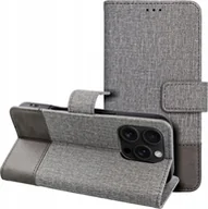 Etui i futerały do telefonów - OEM Kabura GOMMA Book do HUAWEI P30 Pro szary - miniaturka - grafika 1