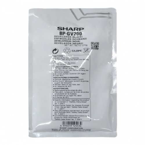 Sharp Sharp oryginalny developer BP-GV200, black, 75000s