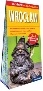 Comfort!map map&guide Wrocław 2w1 - Atlasy i mapy - miniaturka - grafika 1