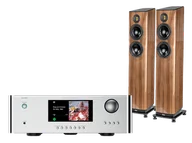 Zestawy stereo - Rotel RAS-5000 (srebrny) + Vela FS408.2 (orzech) - miniaturka - grafika 1