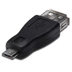 Adapter przejściówka Usb-af / microUSB-B Otg - Adaptery i przejściówki - miniaturka - grafika 1