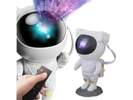 Lampy stojące - Projektor Światła Gwiazd Led Astronuta Kosmonauta Lampka Nocna +Pilot - miniaturka - grafika 1