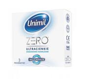 Prezerwatywy - Unimil  Zero - ultracienkie, nawilżane prezerwatywy  << DYSKRETNIE   |   DOSTAWA 24h   |  GRATISY - miniaturka - grafika 1