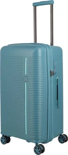 Walizka średnia Travelite Roomer 66 cm Niebieska - Walizki - miniaturka - grafika 1