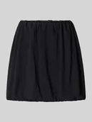 Spódnice - Spódnica mini o rozkloszowanym kroju z mieszanki bawełny model ‘TASS’ - miniaturka - grafika 1