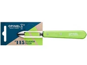 Noże - Opinel nóż No. 115 ze stali nierdzewnej podwójne ostrze ze stali nierdzewnej z uchwytem z drewna bukowego, wielokolorowa, jeden rozmiar 254396 - miniaturka - grafika 1