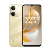 Telefony komórkowe - Realme Note 70T 4/64GB Złoty - miniaturka - grafika 1
