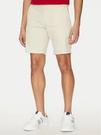 Spodenki męskie - Tommy Hilfiger Szorty materiałowe Brooklyn MW0MW23563 Beżowy Regular Fit - miniaturka - grafika 1