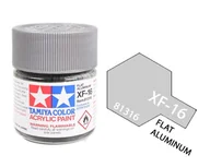 Akcesoria i części modelarskie - Tamiya Acrylic 81316 Xf-16 Flat Aluminium 23Ml [Matt] - miniaturka - grafika 1