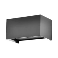 Lampy ogrodowe - Kinkiet Zewnętrzny Oprawa Ścienna V-Tac 24W Led Góra Dół Ip65 Szara Vt-8125 3000K 2720Lm - miniaturka - grafika 1