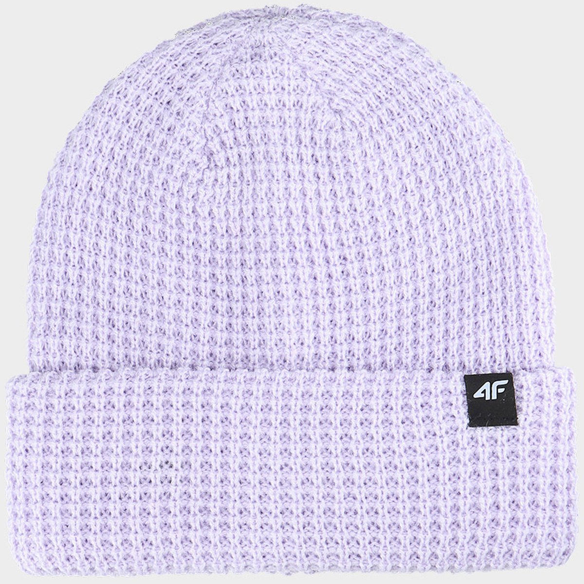 Czapka 4F Czarna Zimowa Damska Fioletowa 4FWAW25ACAPU558 Fioletowy