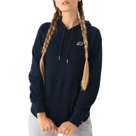 Bluzy sportowe damskie - Bluza New Balance WT23602ECL - granatowa - miniaturka - grafika 1