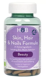 Holland & Barrett - Formuła Skóra, Włosy i Paznokcie - 90 tabletek - Włosy, skóra, paznokcie - miniaturka - grafika 1