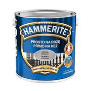 Emalie - Akzo Nobel Farba Hammerite Prosto Na Rdzę srebrny połysk 2,5l - miniaturka - grafika 1