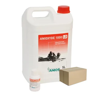 Preparat sporobójczy do dezynfekcji narzędzi termolabilnych i sprzętu endoskopowego Anioxyde 1000 LD 5l x 4op - Dezynfekcja - miniaturka - grafika 1