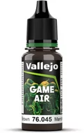 Akcesoria i części modelarskie - Vallejo 76045 Charred Brown Game Air 18ml - miniaturka - grafika 1