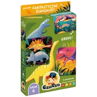 Układanki dla dzieci - CzuCzu Puzzle. Fantastyczne dinozaury K008035 - puzzle - miniaturka - grafika 1
