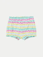 Spodenki damskie - Mayoral Szorty materiałowe 1225 Kolorowy Regular Fit - miniaturka - grafika 1