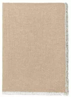 Koce - Elvang Pled bawełniany Thyme Beige - miniaturka - grafika 1