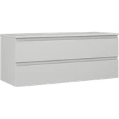 Szafki łazienkowe - Mexen Orio szafka łazienkowa podumywalkowa 120 cm z blatem, 2 szuflady, szara mat - 91A10-12047-2-BFFC62 - miniaturka - grafika 1