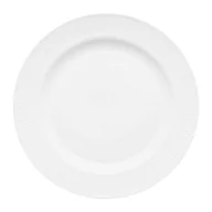 Talerze - Talerz deserowy Curly 17,6 cm biały - miniaturka - grafika 1