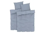 Pościel - LIVARNO home Pościel z mikrofibry satynowej, 140 x 200 cm (Niebieski) - miniaturka - grafika 1