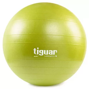 Tiguar Piłka safety plus 55 cm oliwka) - Piłki do ćwiczeń - miniaturka - grafika 1
