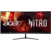 Monitory - ACER Nitro ED340CURW0BMIIPX 34" 3440x1440px 240Hz Curved UM.CE0EE.015 - miniaturka - grafika 1