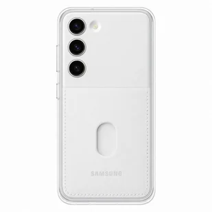 Samsung Frame Cover etui Samsung Galaxy S23 pokrowiec z wymiennymi pleckami białe (EF-MS911CWEGWW) - Etui i futerały do telefonów - miniaturka - grafika 1
