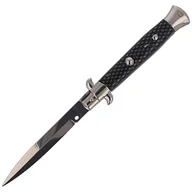 Noże - Frank Beltrame - Nóż sprężynowy Stiletto Carbon Fiber - FB 23/37CFB - miniaturka - grafika 1