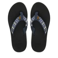 Klapki i japonki damskie - Japonki Teva Voya Flip 1019040 Granatowy - miniaturka - grafika 1