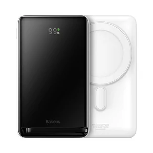 Baseus Powerbank Magnetic 10000mAh 20W biały - Powerbanki - miniaturka - grafika 1