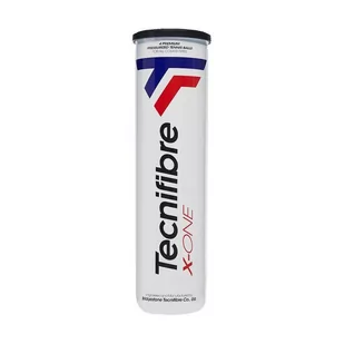 Piłki tenisowe Tecnifibre X-One 4 szt - Tenis ziemny - miniaturka - grafika 1