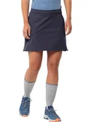 Spódnice - Jack Wolfskin Spódnico-spodenki "Hiking Alpine" w kolorze granatowym - miniaturka - grafika 1