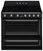 Kuchenki elektryczne - Kuchnia z płytą indukcyjną SMEG TR90IBL2 - miniaturka - grafika 1