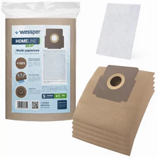 Worki Do Zelmer Cobra 2000 Cobra 2010 5 Szt - Worki do odkurzaczy - miniaturka - grafika 1