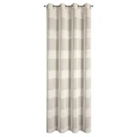 Zasłony - Zasłona gotowa Agata 140 x 250 cm przelotki beżowy - miniaturka - grafika 1