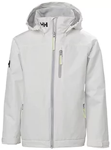 Helly Hansen Jr Crew Midlayer kurtka dziecięca biały biały 152 - Kurtki i płaszcze dla chłopców - miniaturka - grafika 1