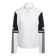 Koszulki i topy damskie - adidas Kobiety SQUADRA25 TRAINING TOP, white, L - miniaturka - grafika 1