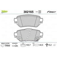 Klocki hamulcowe - Klocki hamulcowe - komplet VALEO 302165 - miniaturka - grafika 1