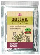 Farby do włosów i szampony koloryzujące - Henna Burgundy, Naturalna Farba do Włosów, Sattva, 10g - miniaturka - grafika 1