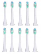 Końcówki do szczoteczek elektrycznych - SZCZOTECZKA SARMOCARE S100 końcówki białe 10 sztuk - miniaturka - grafika 1