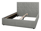 Łóżka - Łóżko Fro Caro 160X200 Mono246 Szary - miniaturka - grafika 1