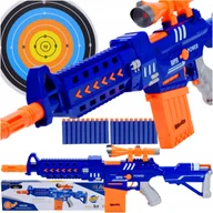 Zabawki militarne - BEZPIECZNA AUTOMATYCZNA WYRZUTNIA NA MIĘKKIE POCISKI EVA PISTOLET KARABIN - miniaturka - grafika 1