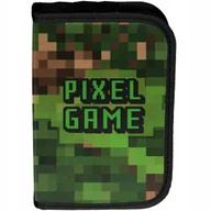Piórniki - PIKSELE PIÓRNIK SZKOLNY DZIECIĘCY Z WYPOSAŻENIEM DO PODSTAWÓWKI MINECRAFT - miniaturka - grafika 1