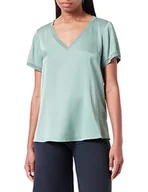 Koszulki i topy damskie - HUGO Koszulka damska, Open Green375, 32 - miniaturka - grafika 1